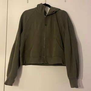 LULULEMON Cropped Sweatshirt Zip Up (Size M/L)